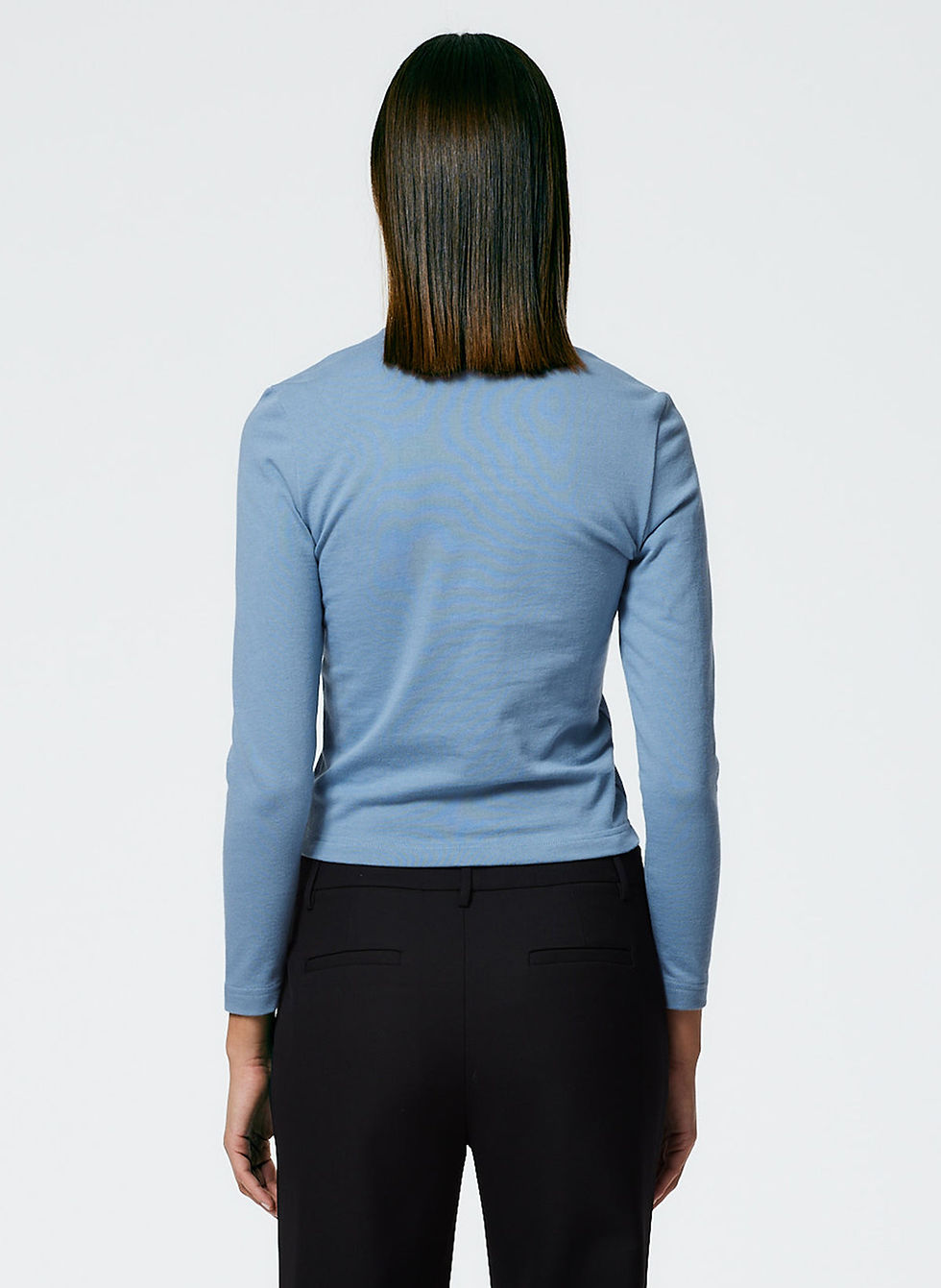 Thumbnail:  T-Shirt Shrunken V-Neck Tibi