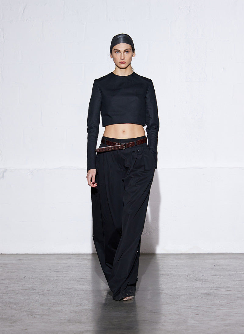 Miniatura: Triple Pant Black Tibi