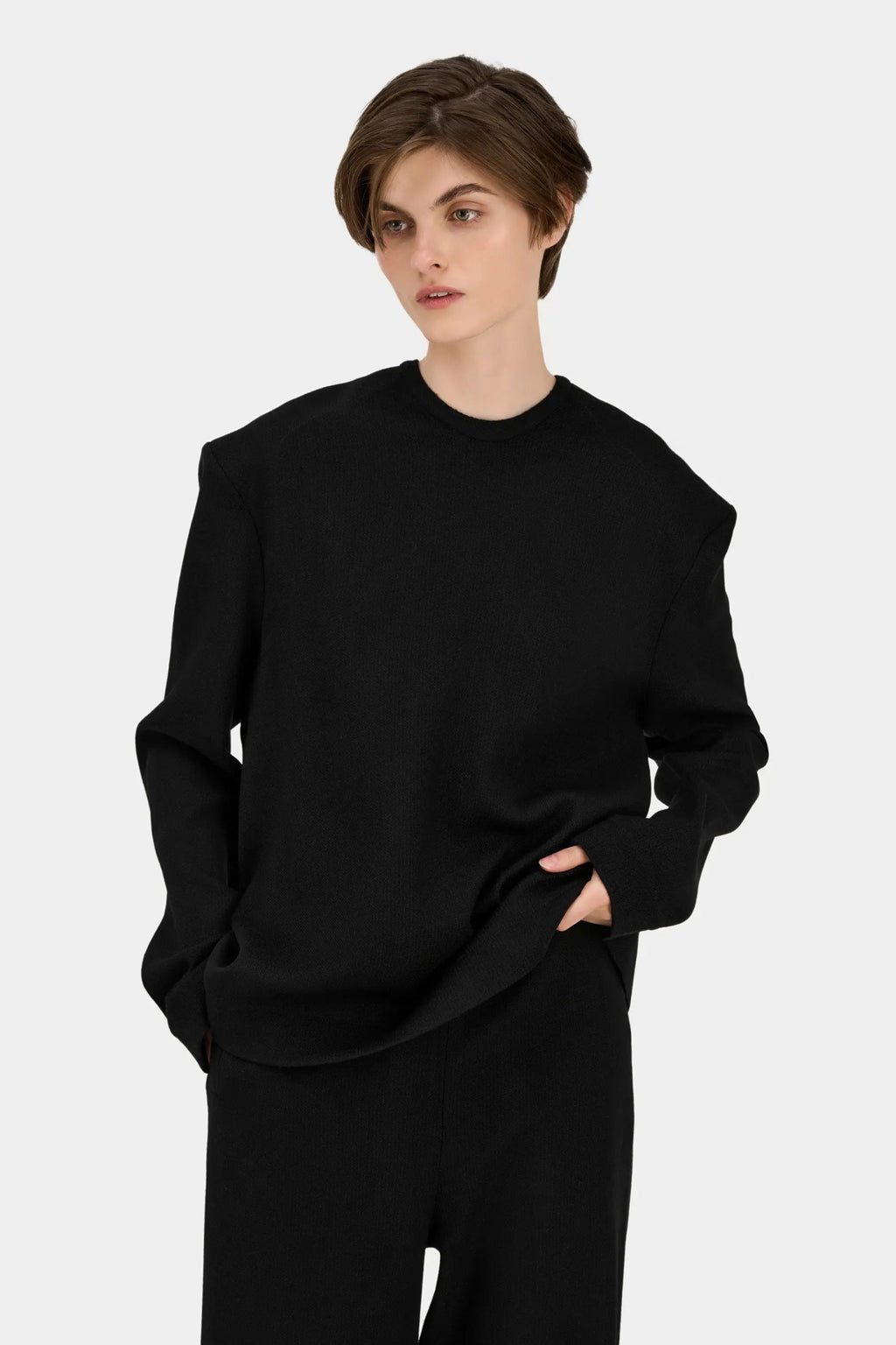 WOLF SWEATSHIRT BLACK