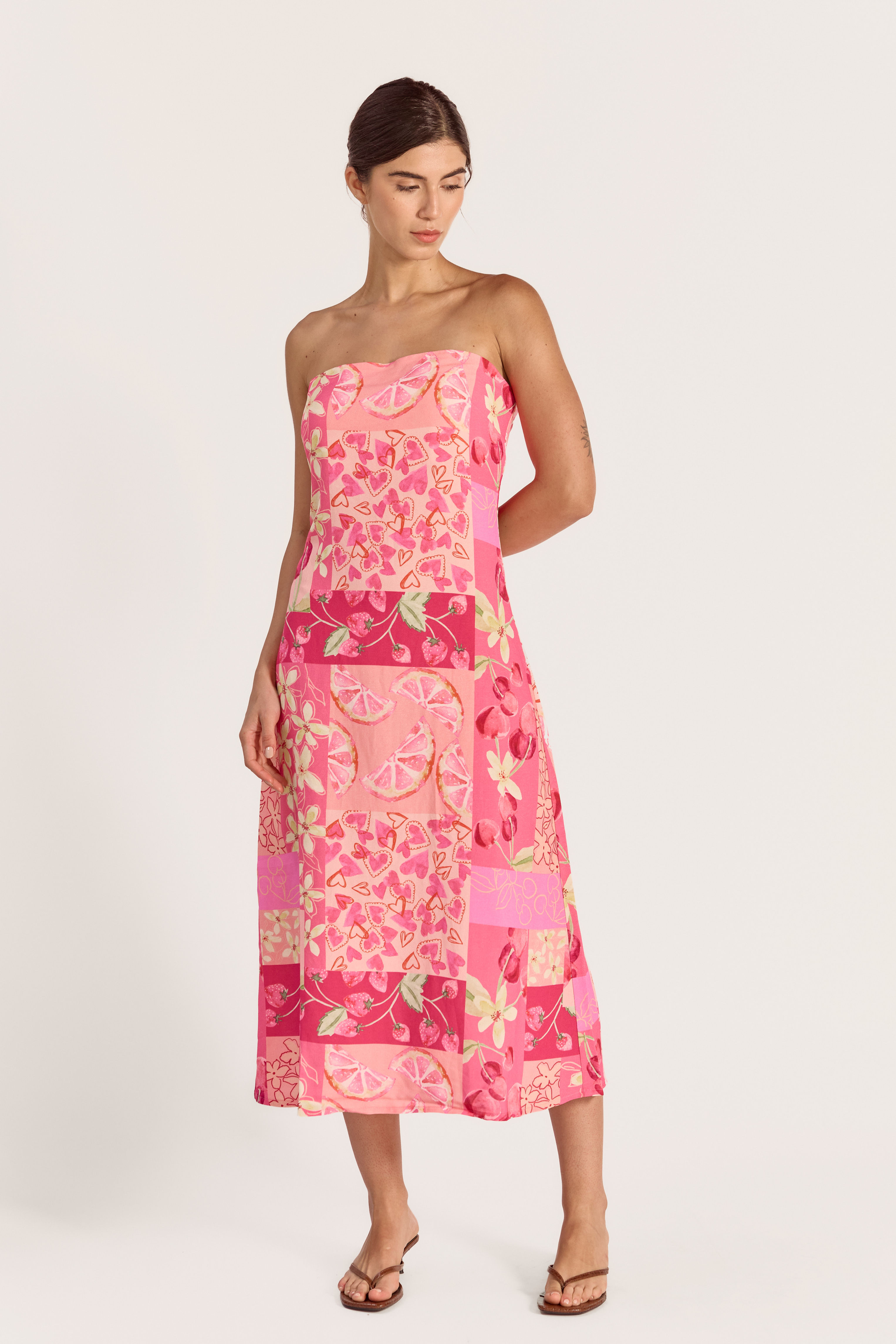 Vestido Clarisse Cherry Pink