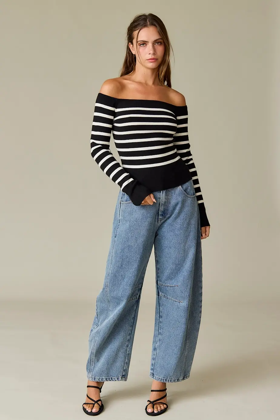 Parker off the shoulder top 