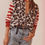 Thumbnail: Hailey Leopard Stripe cardi