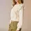 Thumbnail: Addison ruffle sleeve sweatshirt 