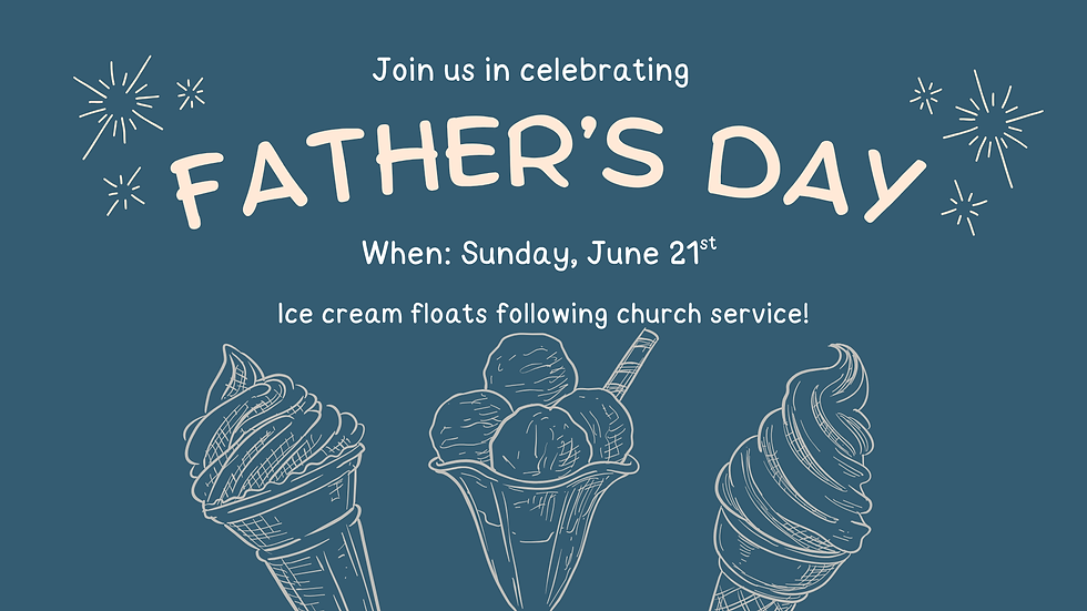 Join us in celebrating Father's Day