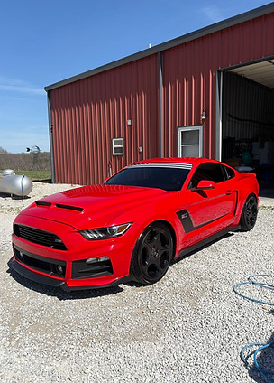 a mobile detailed car.