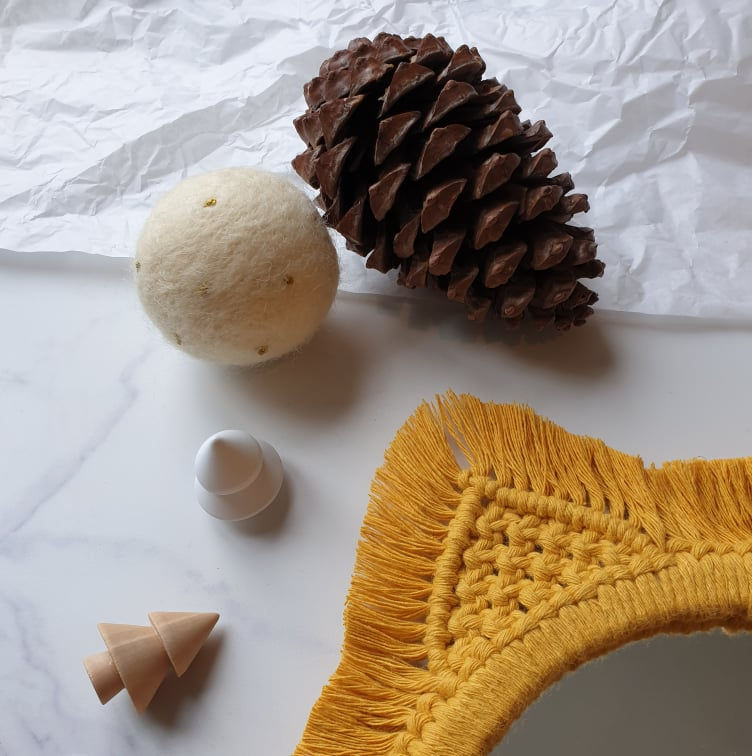 Miniature : Miroir Chat jaune