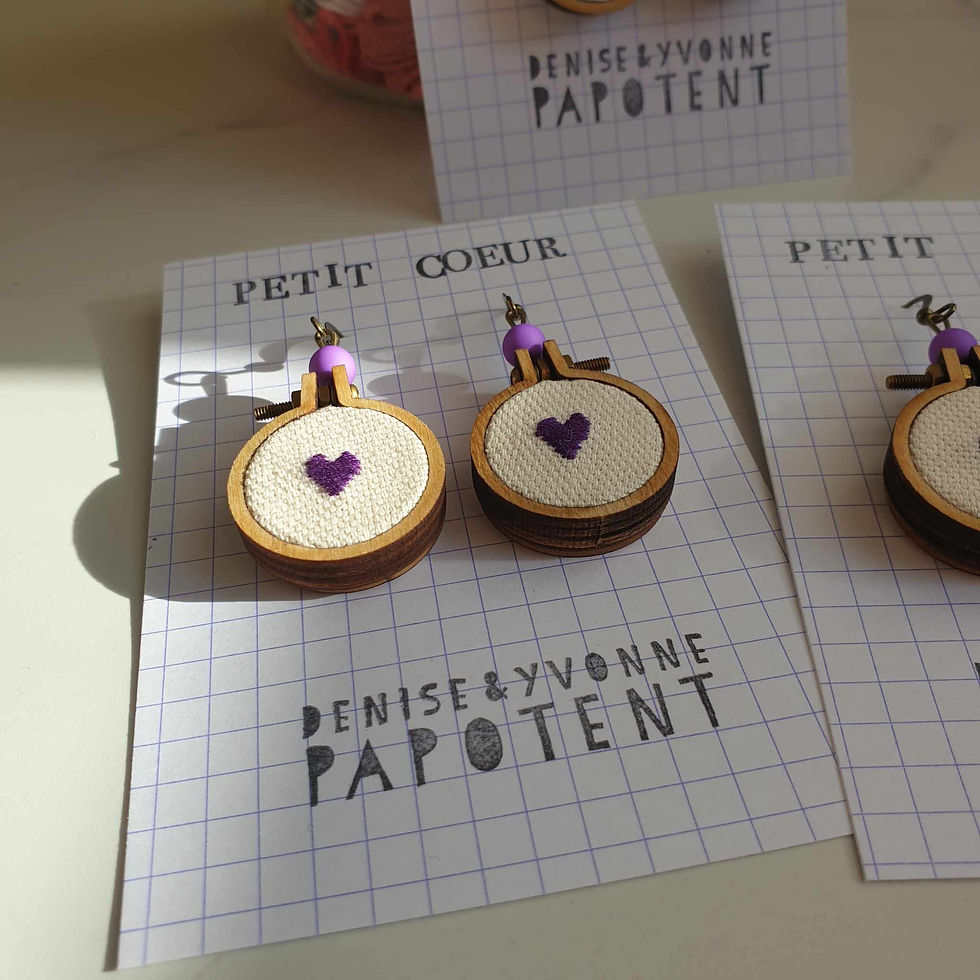Miniature : Boucles d'oreilles Petit Coeur