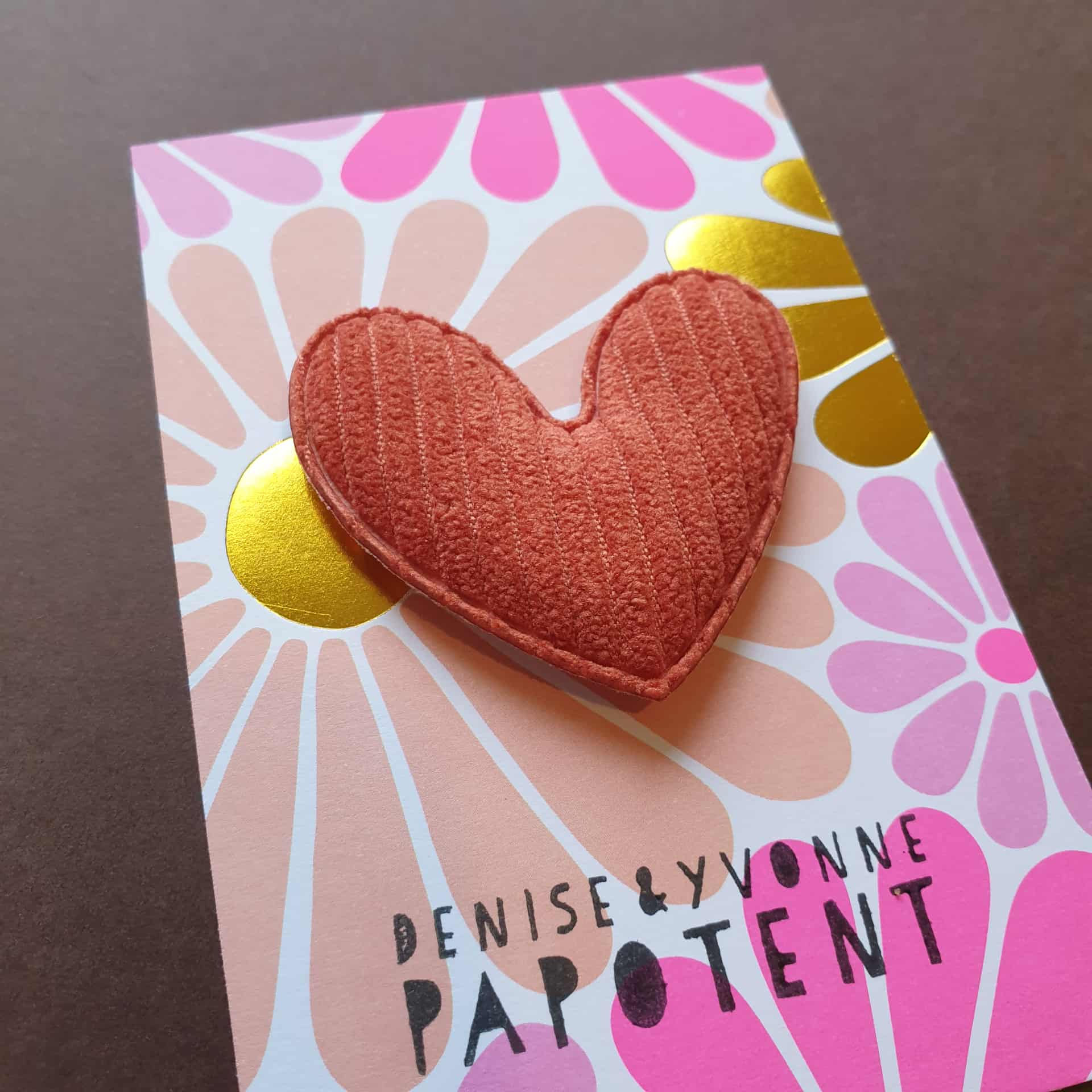 Broche Canelle Rouille