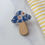 Miniature : Broche Champi Bleue