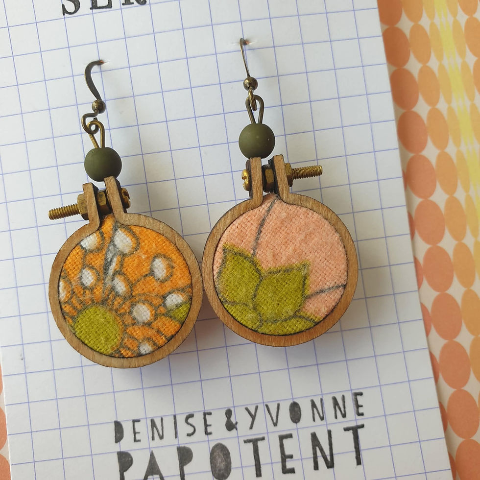 Miniature : Boucles d'oreilles Serge