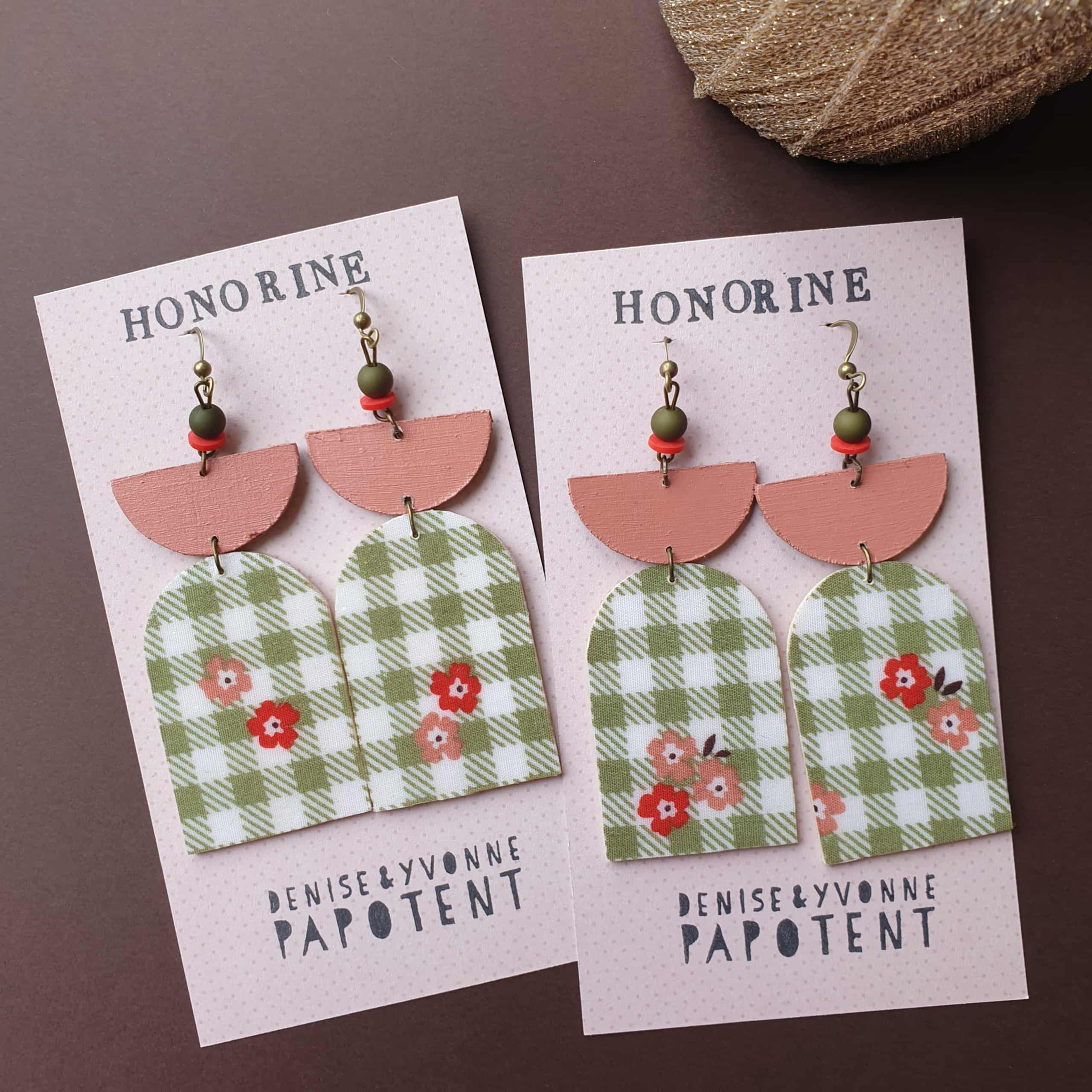 Boucles d'oreilles Honorine