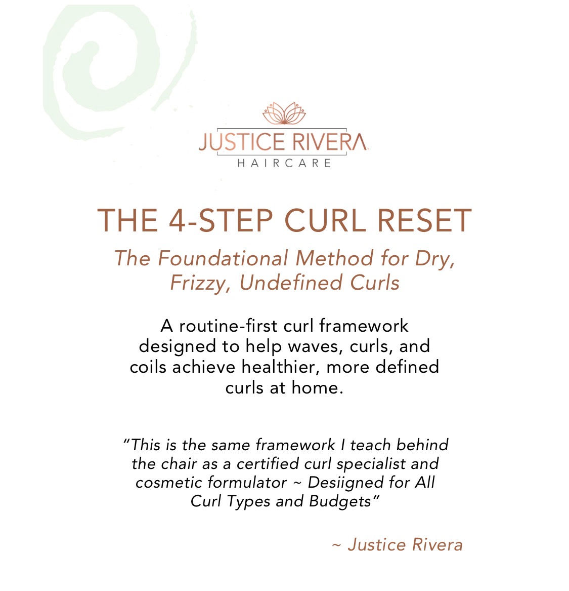 The 4-Step Curl Reset - How to Fix Dry, Frizzy, Undefined Curls at Home