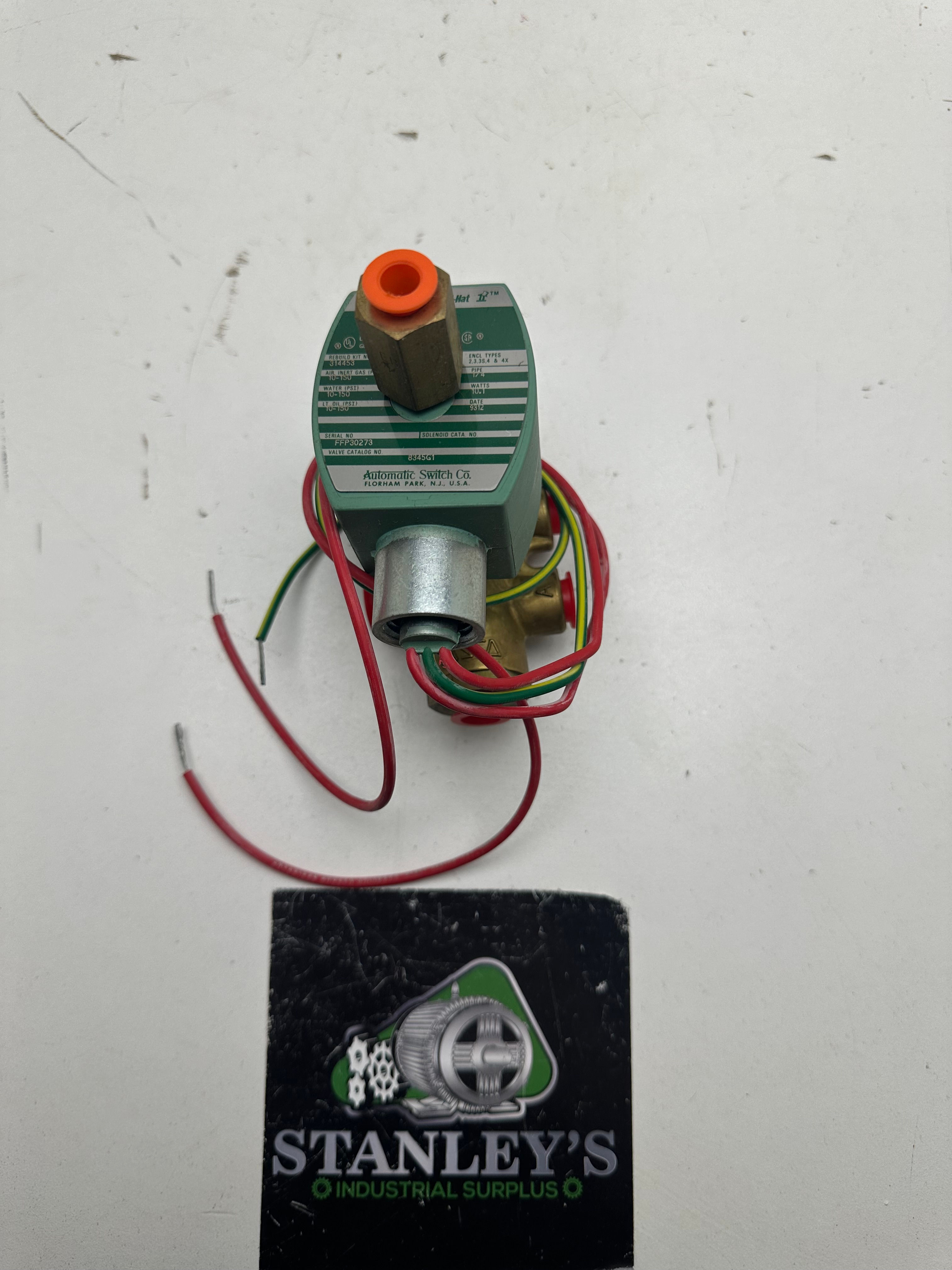 Asco 8345G1 Solenoid Valve 1/4