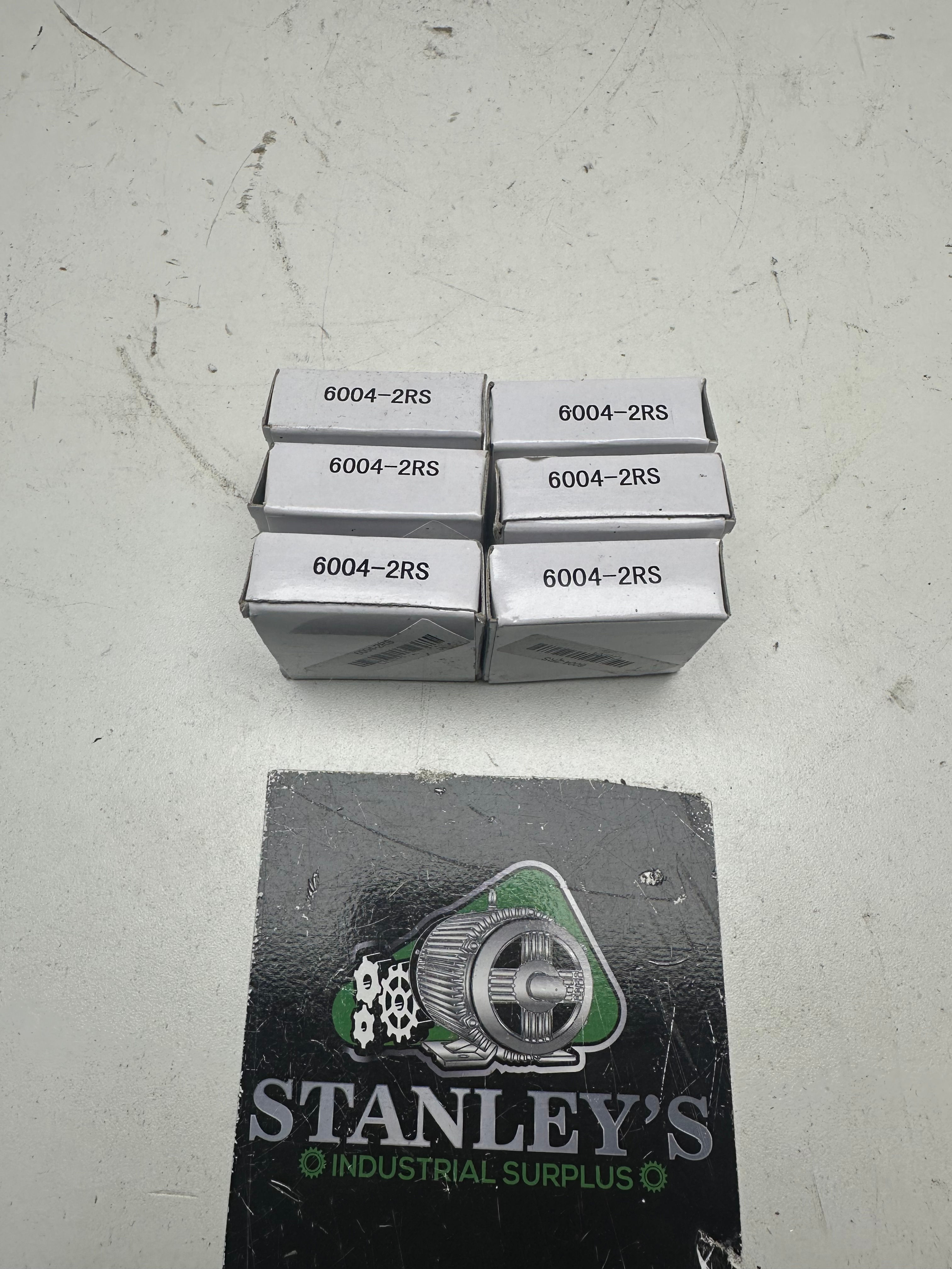 6004-2RS Bearing New lot of 6