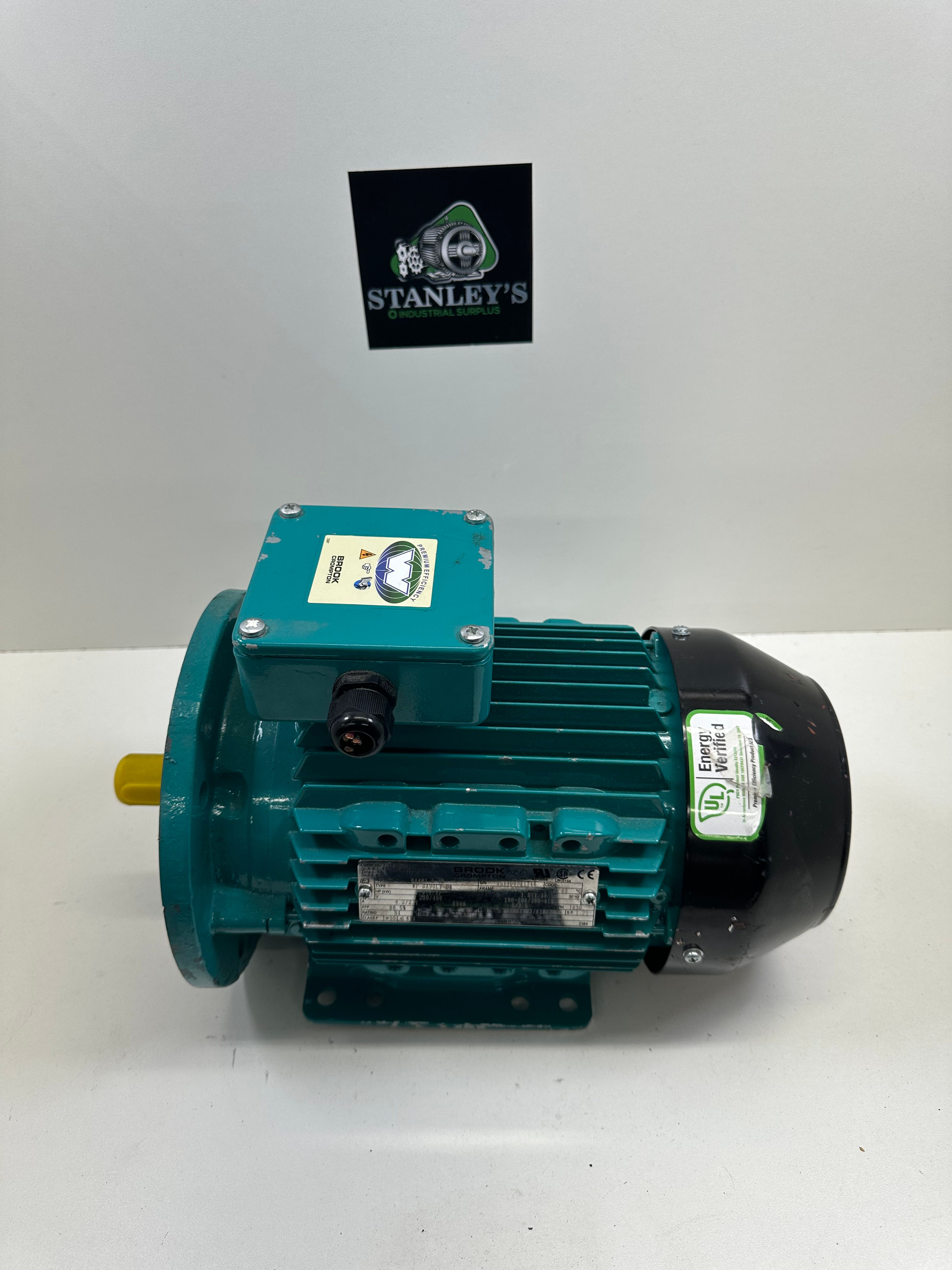 Brook Crompton BA4M1.5-4D 1.5 hp Motor
