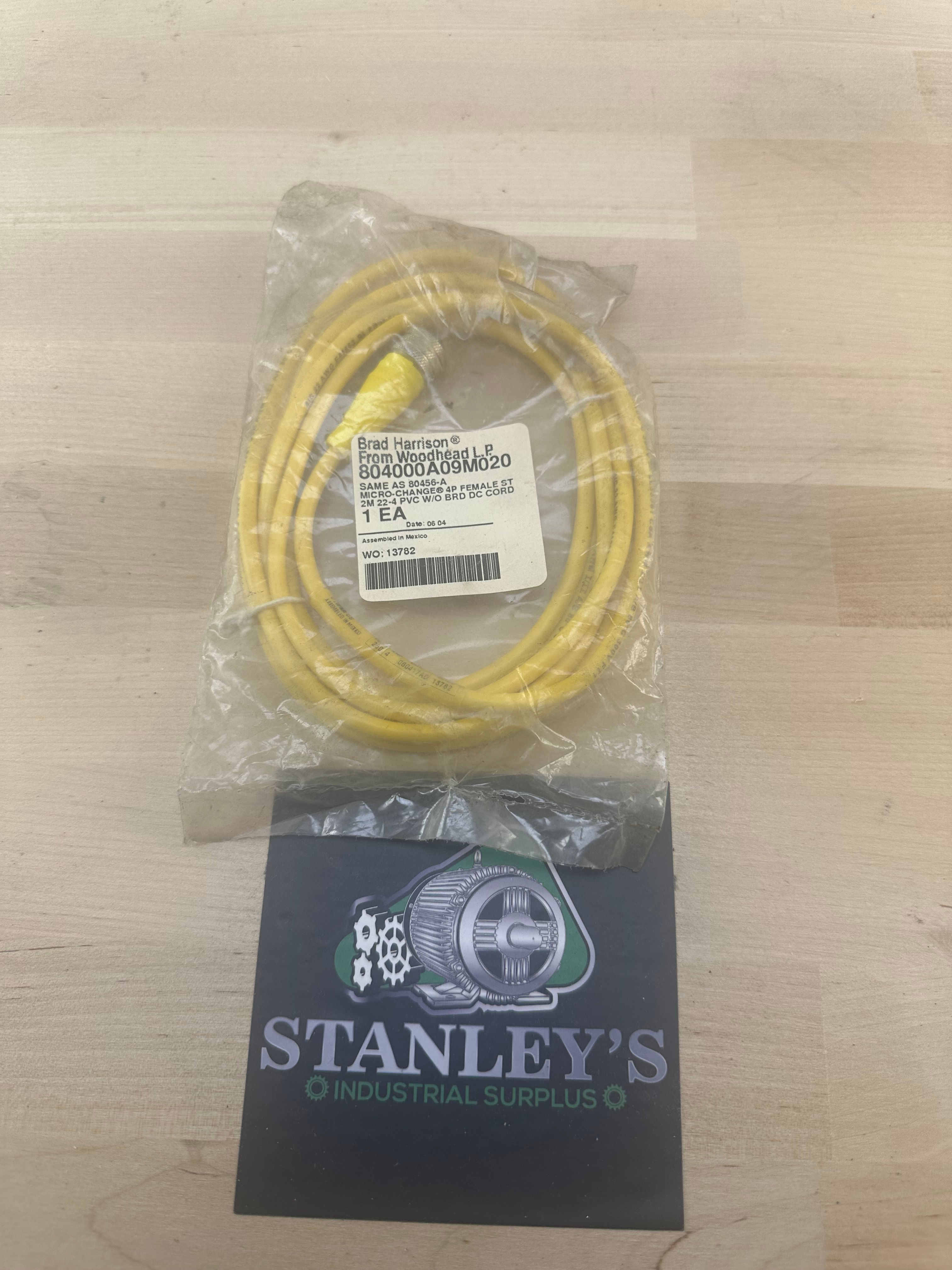 Daniel Woodhead 804000A09M020  80456-A Cable