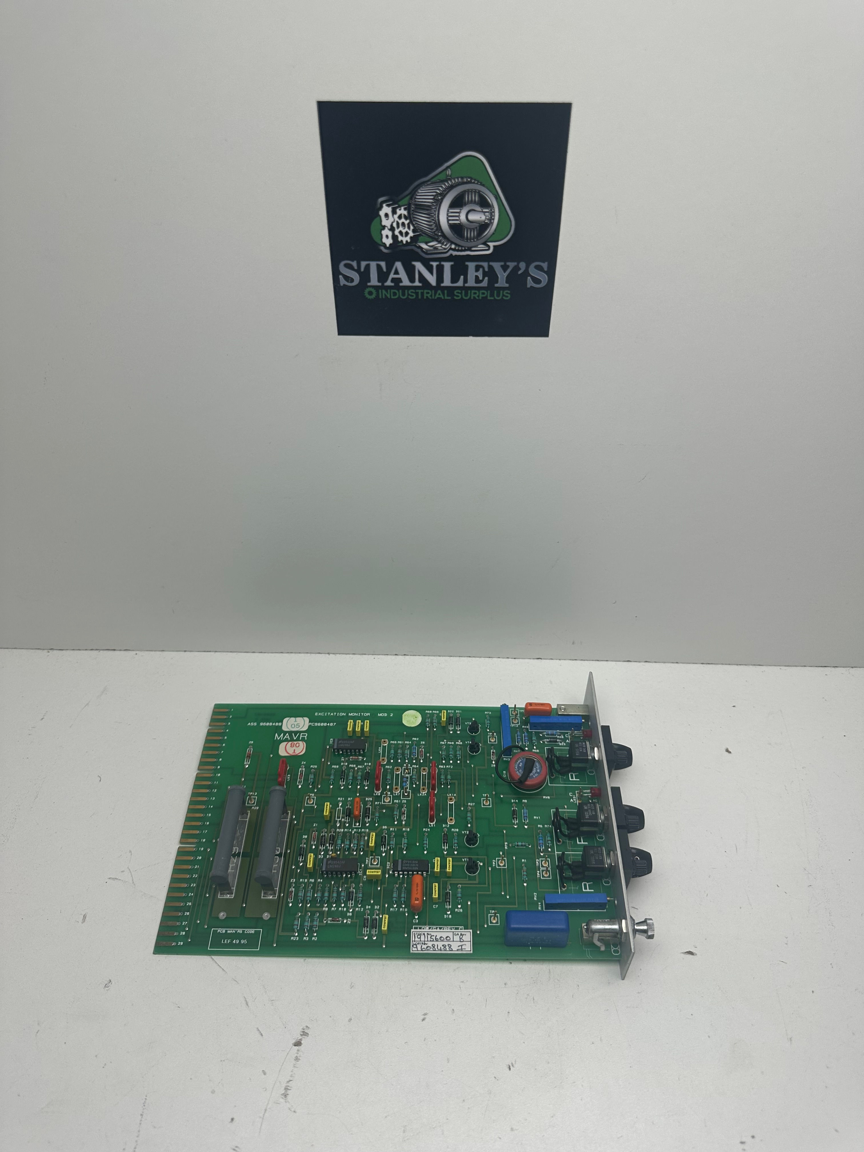 Brush MAVR 9608488 PC9608487 Excitation Monitor