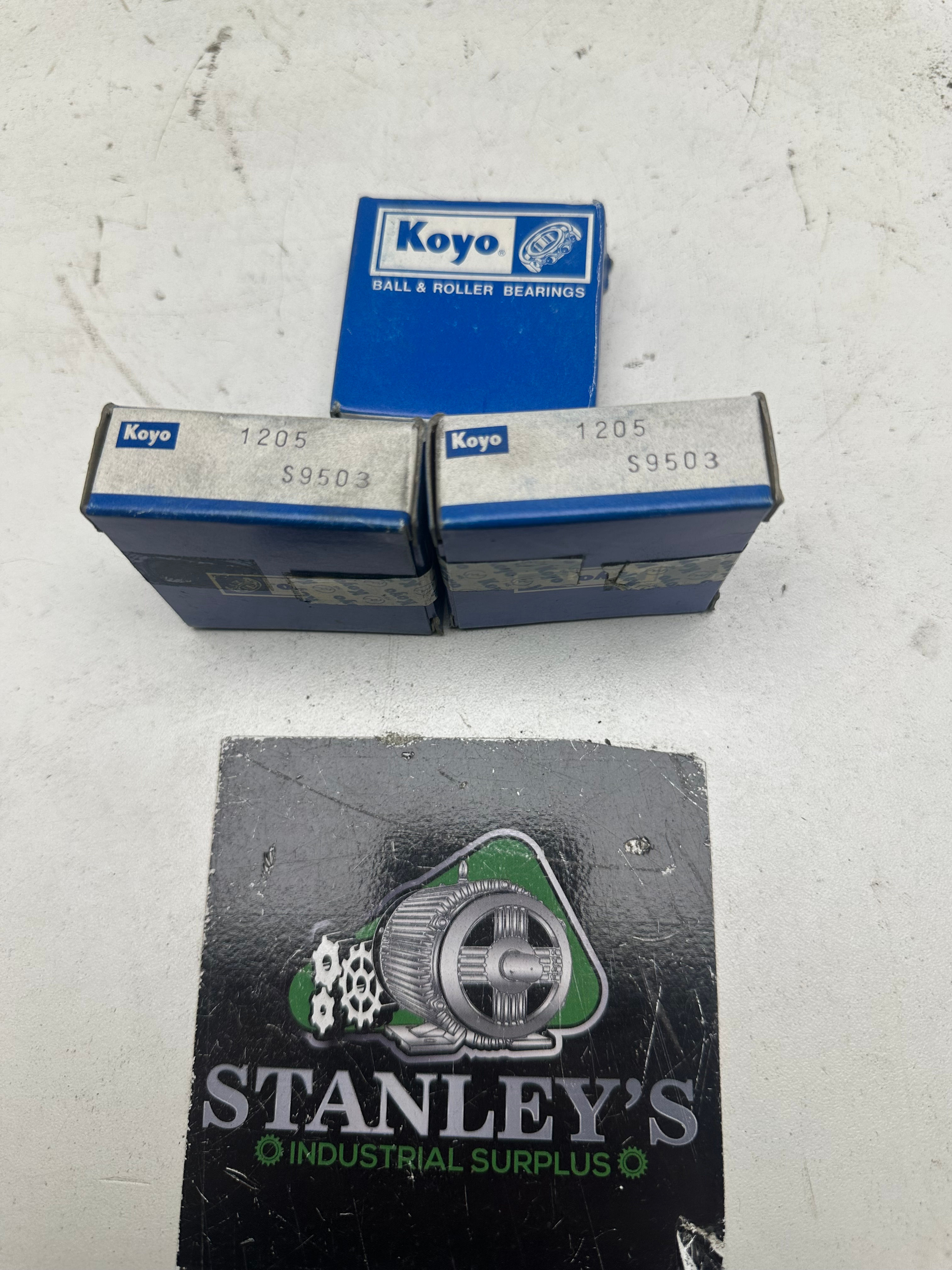 Koyo 1205 Bearing New lot of 3