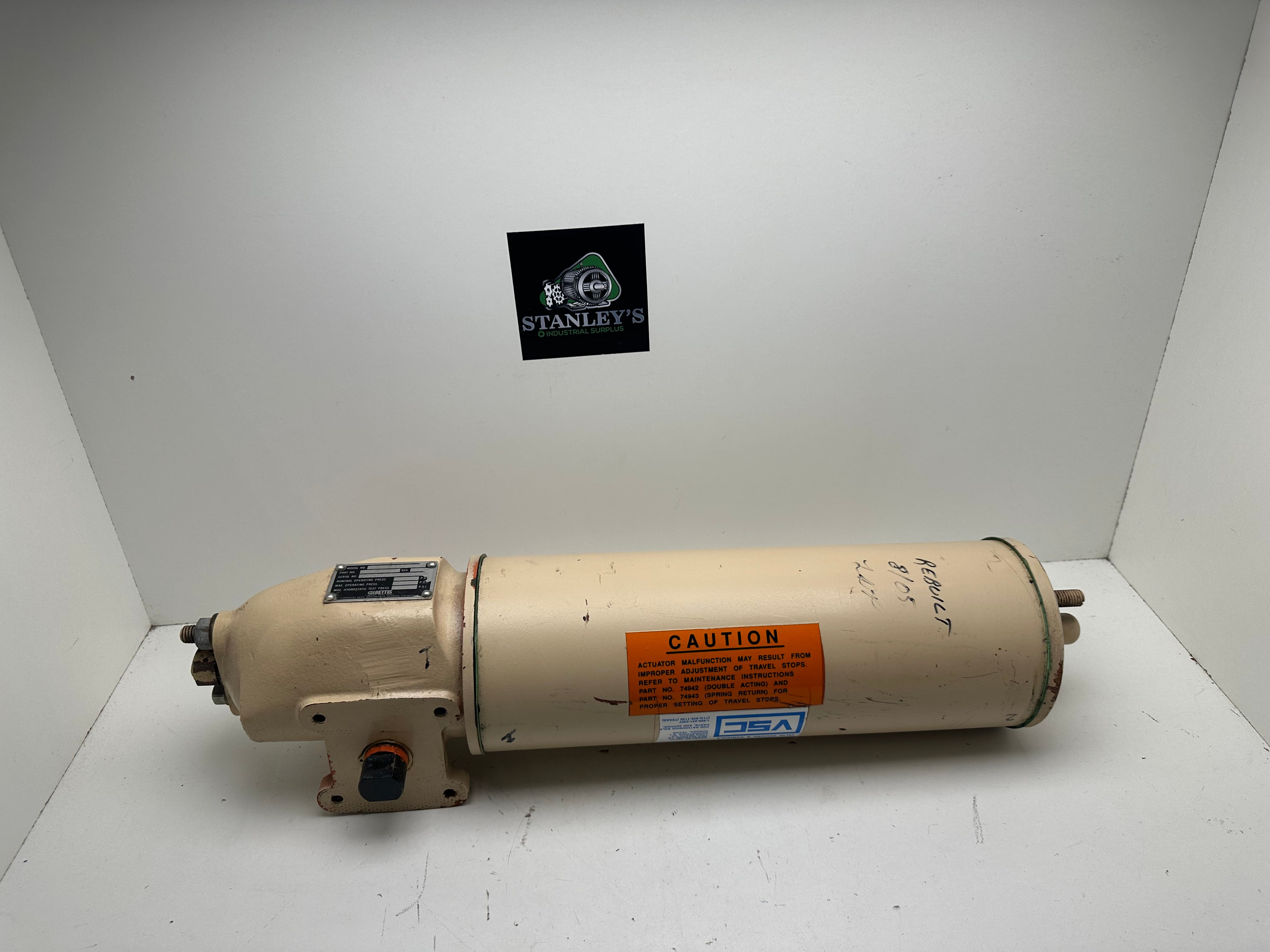 Bettis CB-520-SR100 Pneumatic Valve Actuator