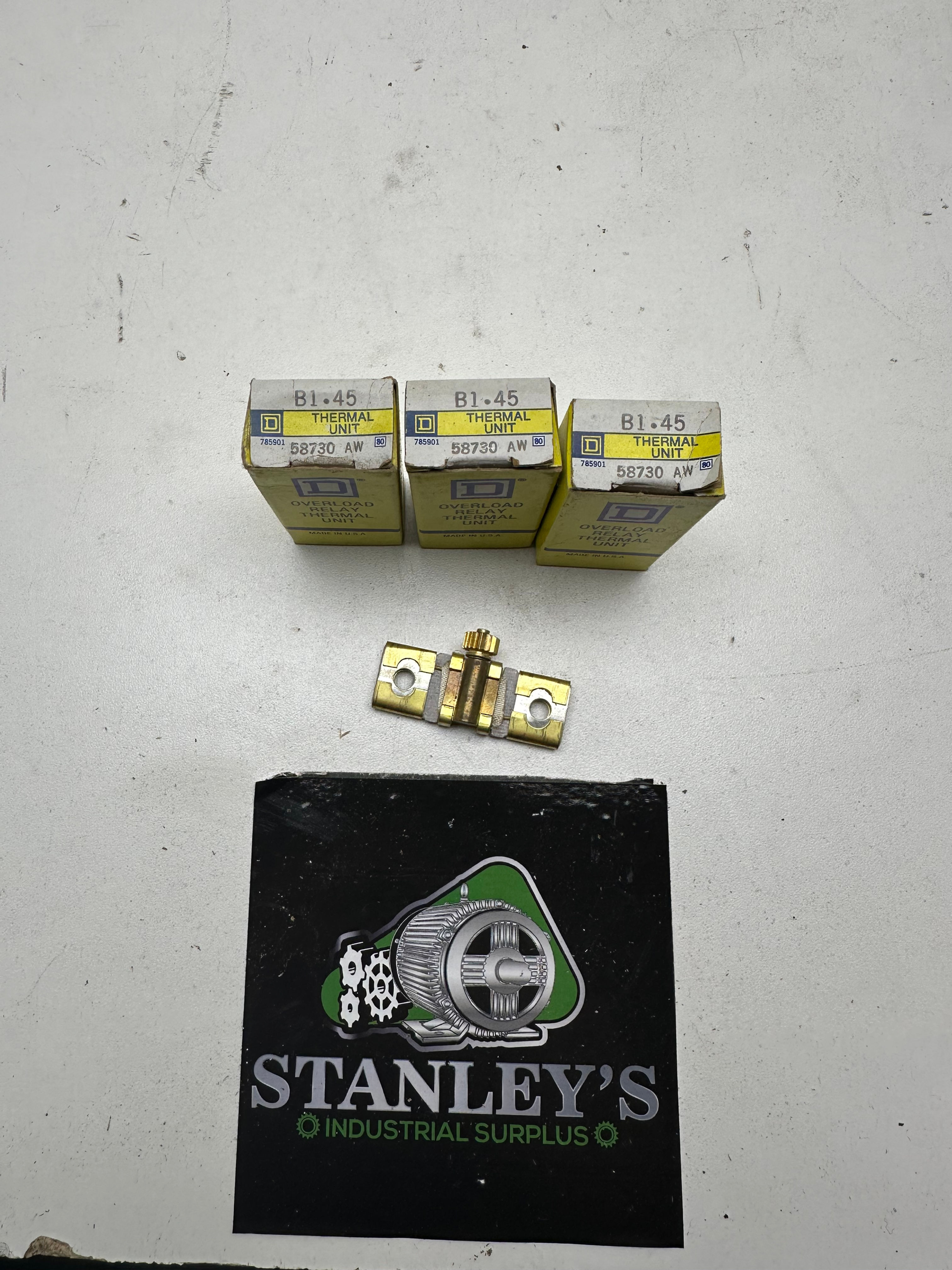 Square D B1.45 Thermal Overload Relay New lot of 4