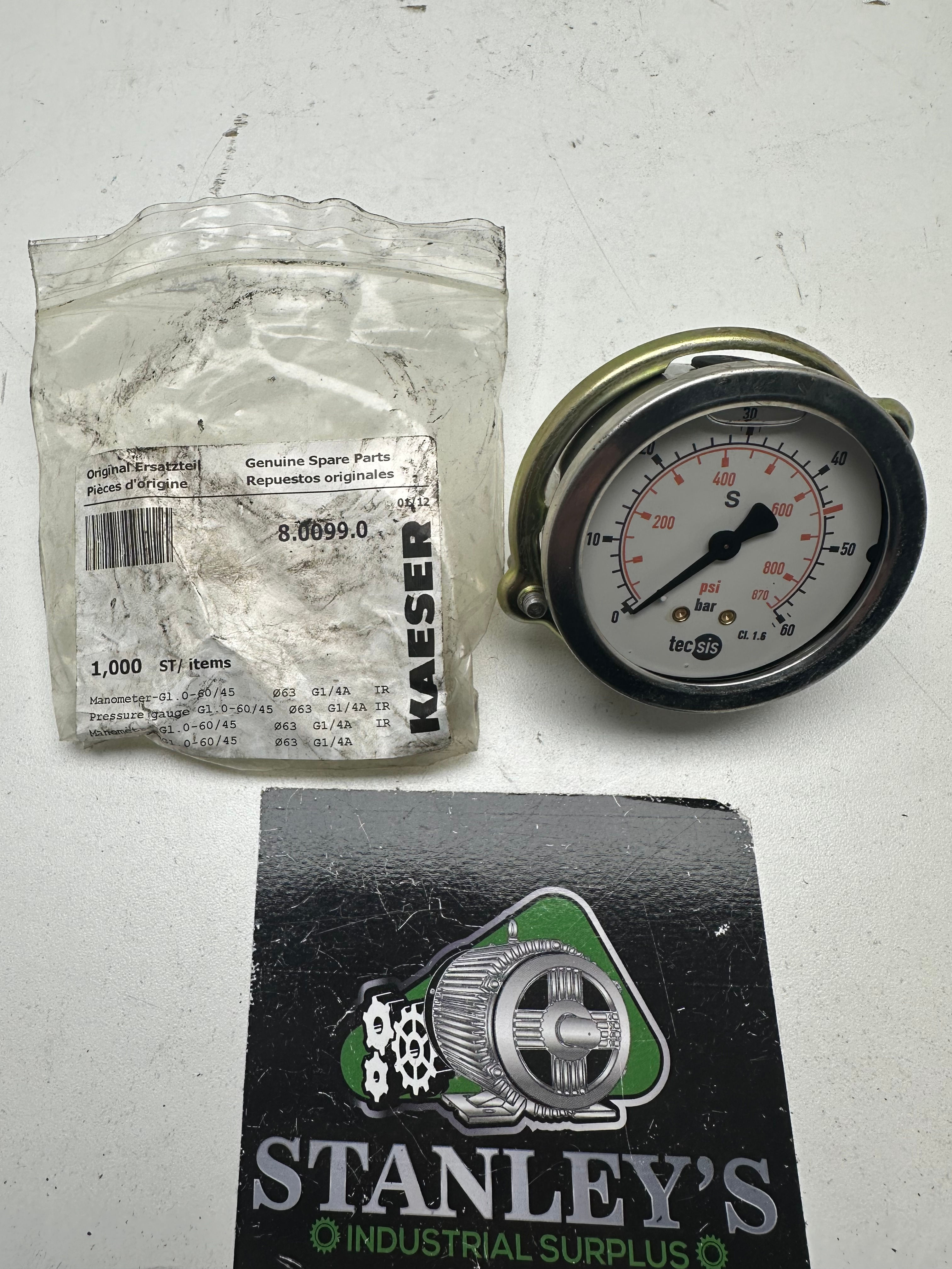 Kaeser 8.0099.0 Pressure Gauge