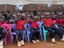 End of term students celebrate