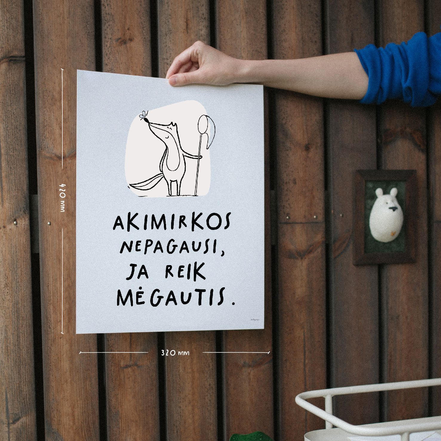 akimirka / plakatas