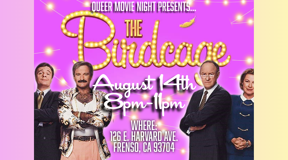Queer Movie Night presents The Birdcage