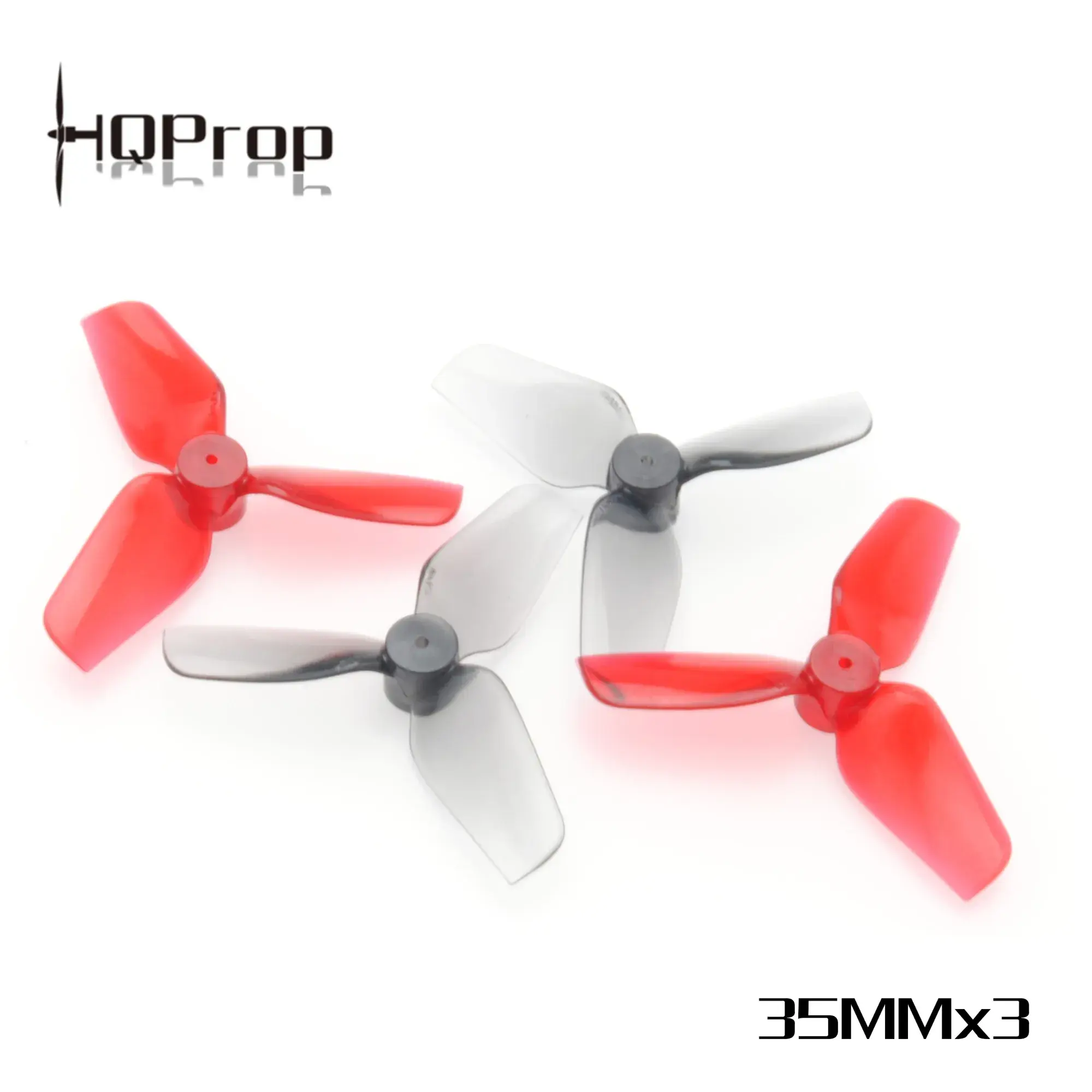 HQ Micro Whoop Prop 35MMX3 (2CW+2CCW)-Polycarbonat-1MM Schaft
