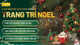 Với kinh nghiệm triển khai hàng trăm dự án trong lĩnh vực decor – sự kiện – thiết kế mỹ thuật, Khôi Nguyên Creative Agency cung cấp dịch vụ trang trí Giáng Sinh trọn gói, phù hợp cho nhà hàng, khách sạn, resort, trung tâm thương mại, văn phòng, tòa nhà, chung cư và khu đô thị.
