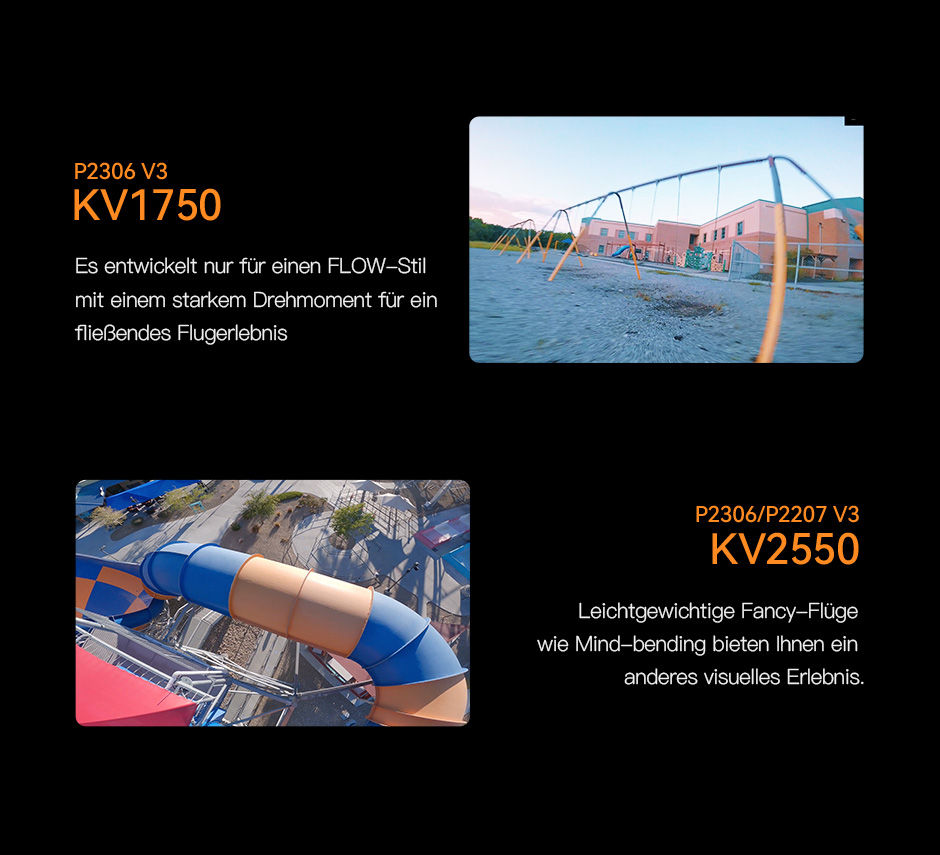 Miniaturbild: T-Motor P2306 V3 für 5 Zoll Freestyle 4-6S