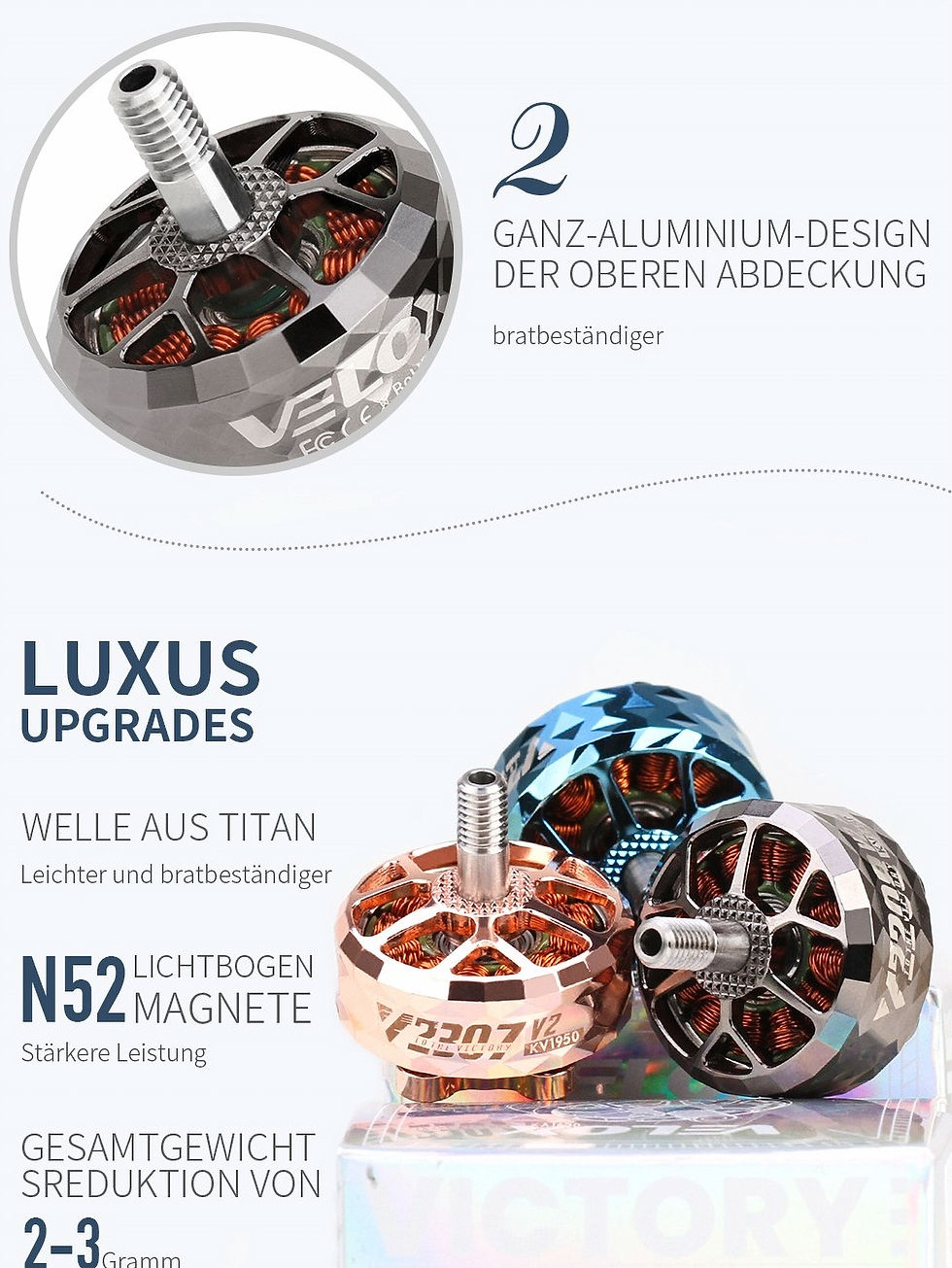 Miniaturbild: T-Motor VELOX VELOCE V2307 V2