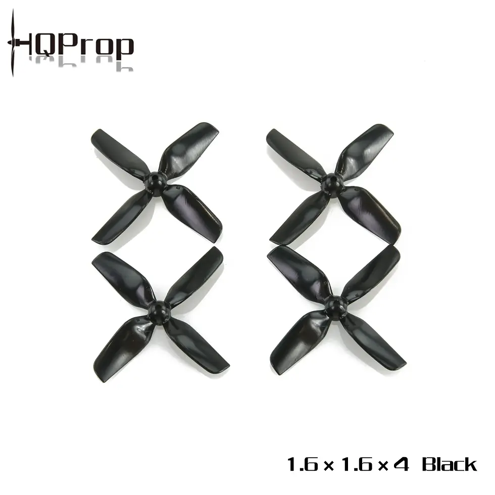 HQ Micro Whoop Prop 1.6X1.6X4 (40mm) Welle - ABS (1mm & 1.5mm)