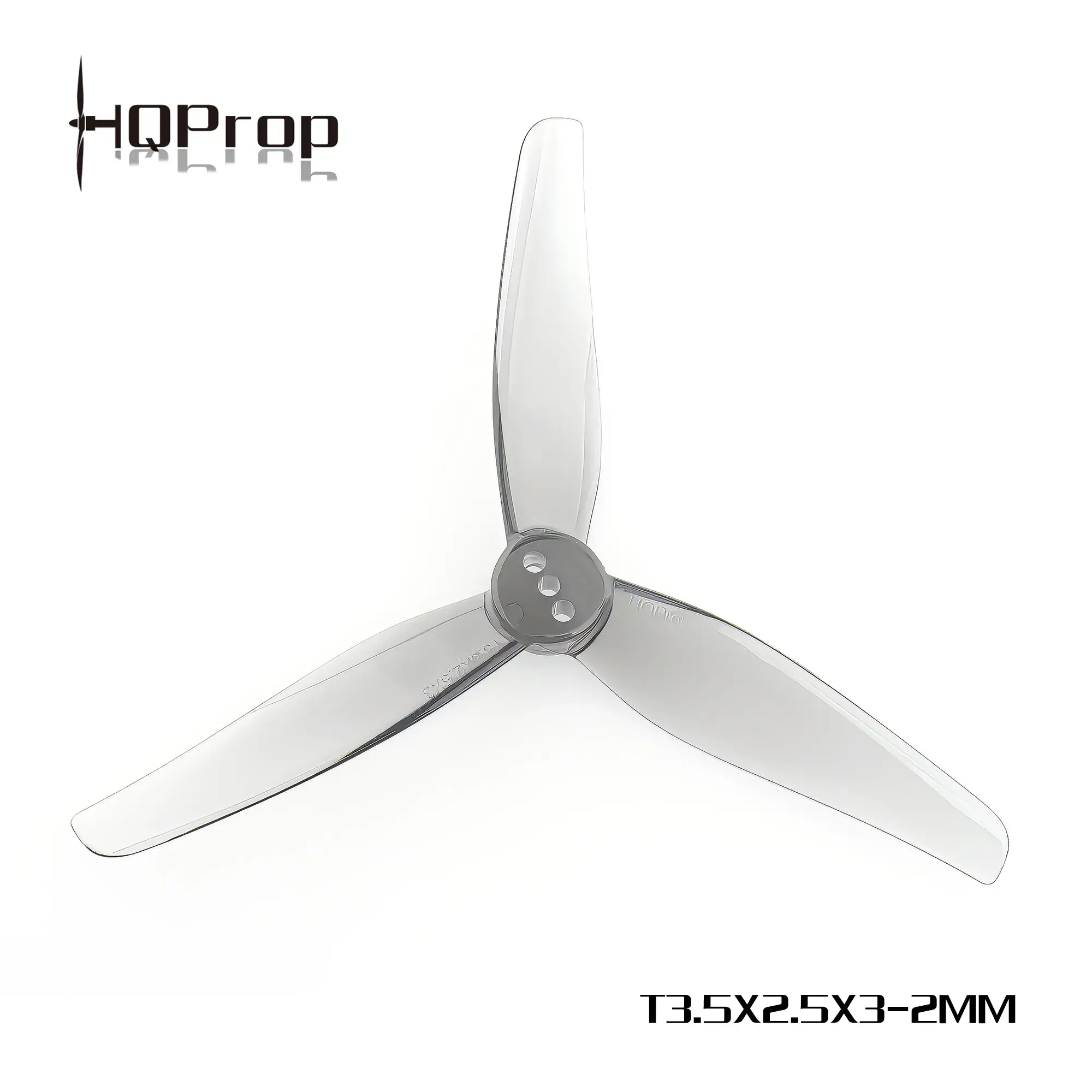 HQProp T3.5X2.5X3 (2CW+2CCW) Poly-Carbonate (1.9/2.0/1.9mm)
