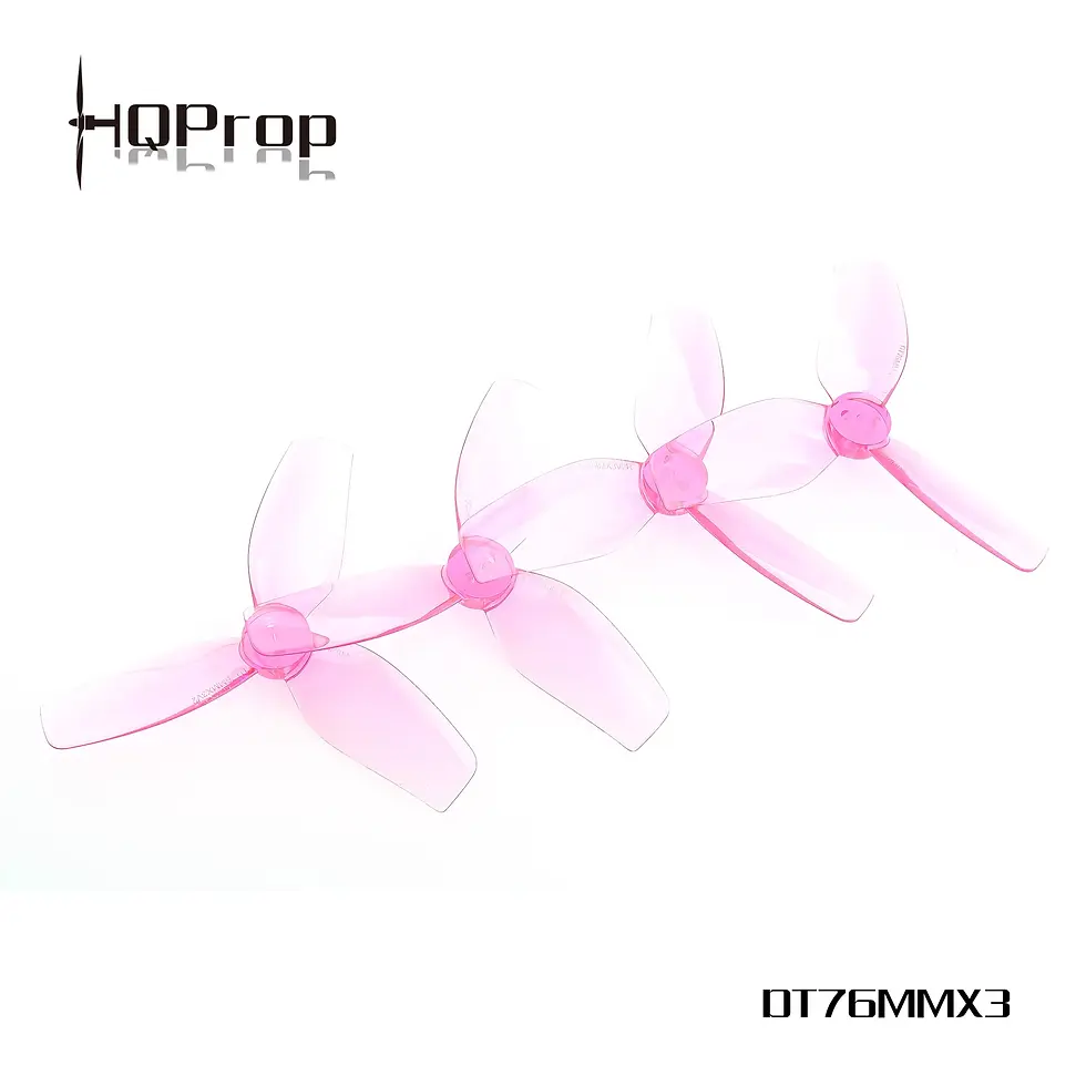 HQProp DT76MMX3 V2 für Cinewhoop (2CW+2CCW) Poly-Carbonate