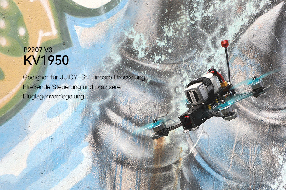 Miniaturbild: T-Motor P2306 V3 für 5 Zoll Freestyle 4-6S