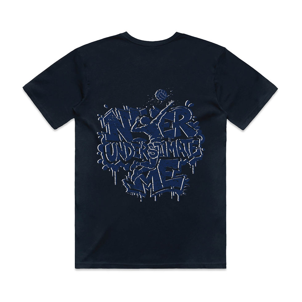Thumbnail: Never Underestimate Me Volley Tee