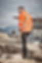 Unisex Hi Vis X Back Rail Jumper | Pressed for Time