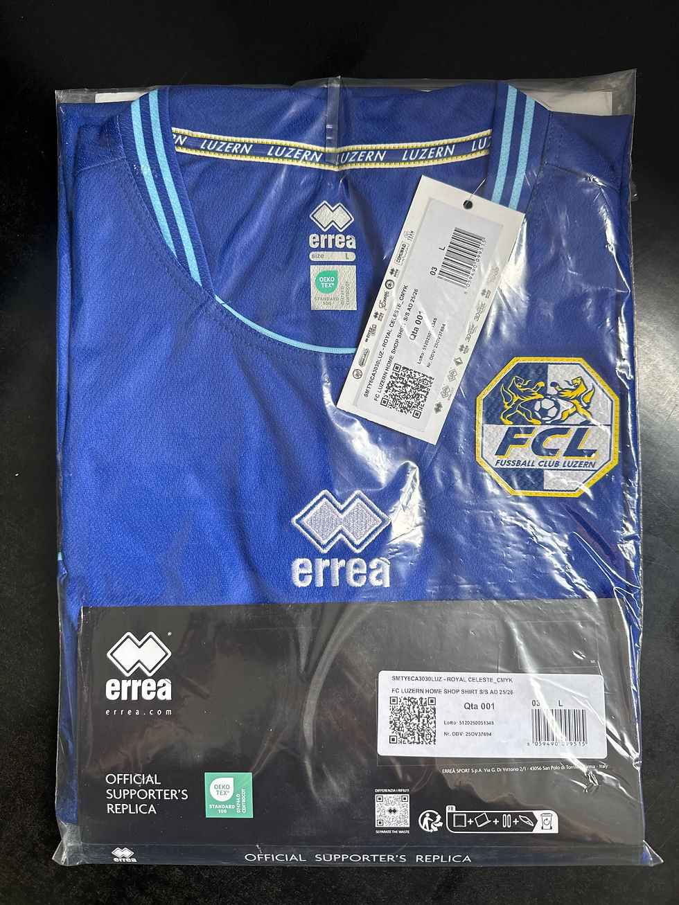 Thumbnail: Erreà Luzern FC Home Jersey