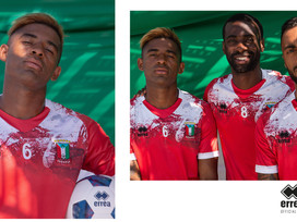 THE NEW OFFICIAL KITS OF THE EQUATOGUINEAN FOOTBALL FEDERATION PRESENTED WITH A DEDICATED PHOTOSHOOT