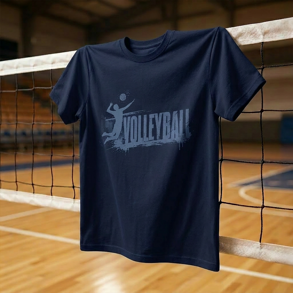 Thumbnail: Volleyball Print T-shirt