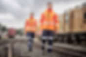 Womens Hi Vis NSW Rail X Back 2 In 1 Softshell Jacket | Pressed for Time
