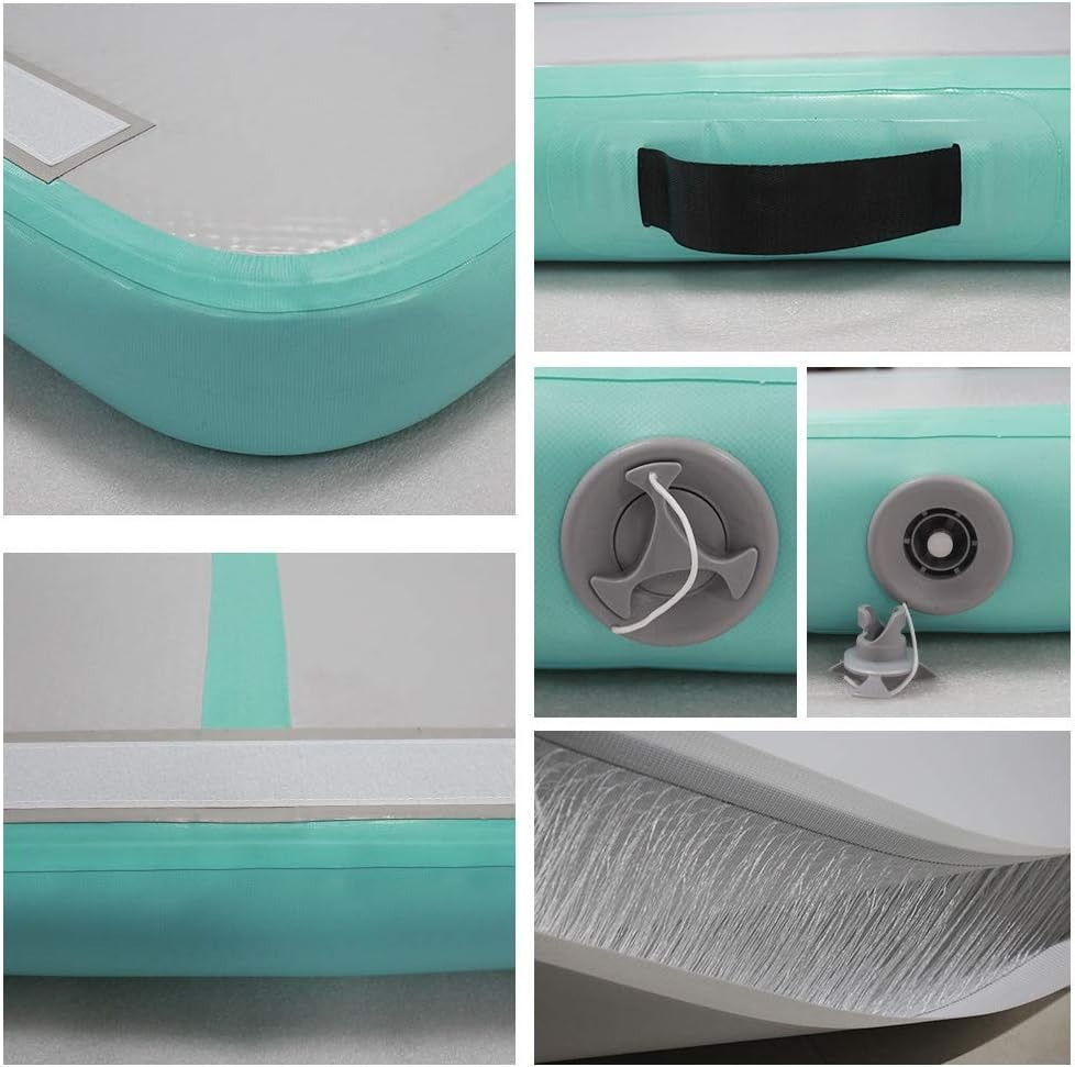 Thumbnail: AKSPORT 5pcs Set of Inflatable Gymnastics Air Mat Tumble With Air Pump