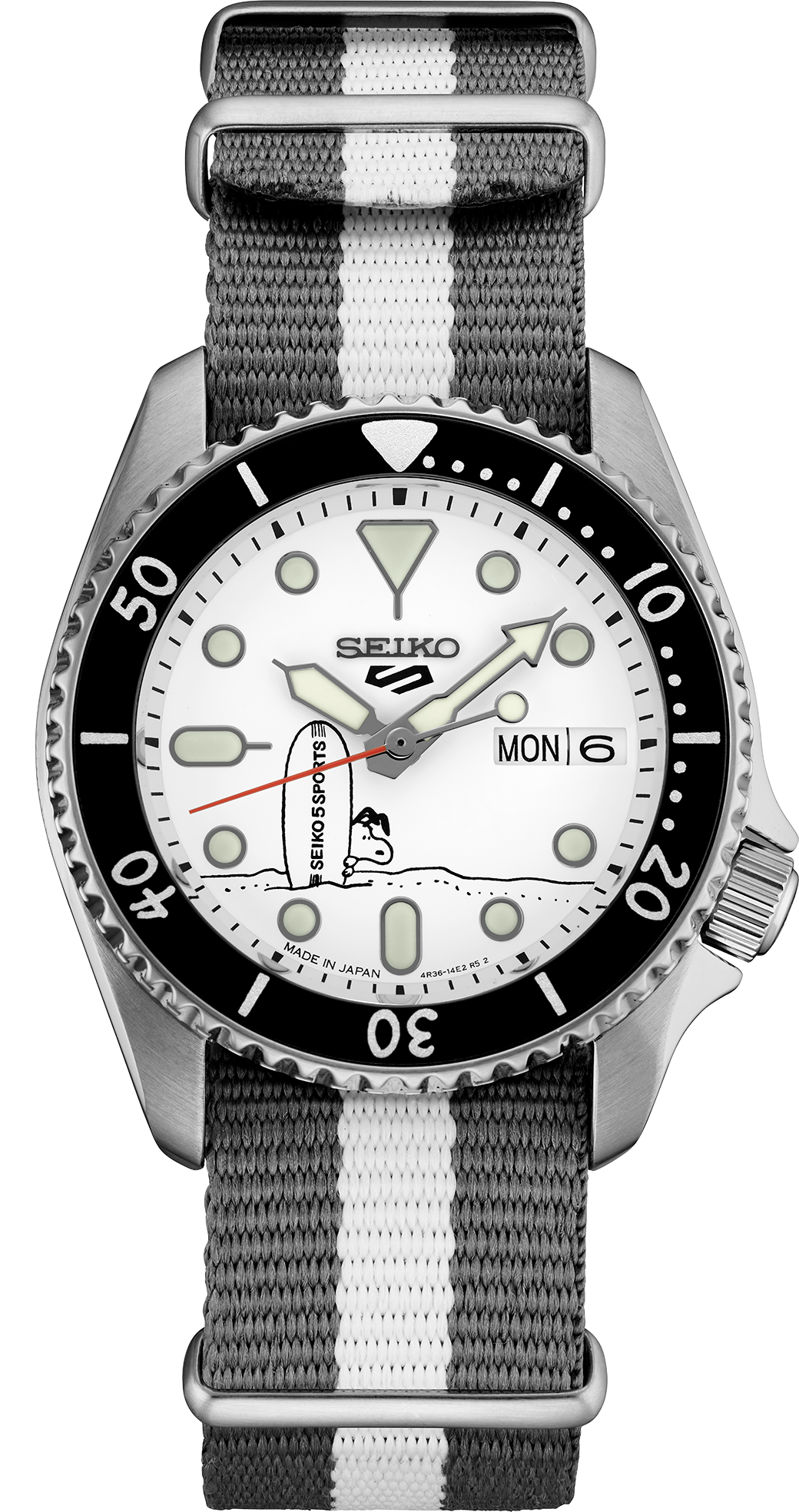 Seiko 5 Sports X Peanuts 'Surfboard'