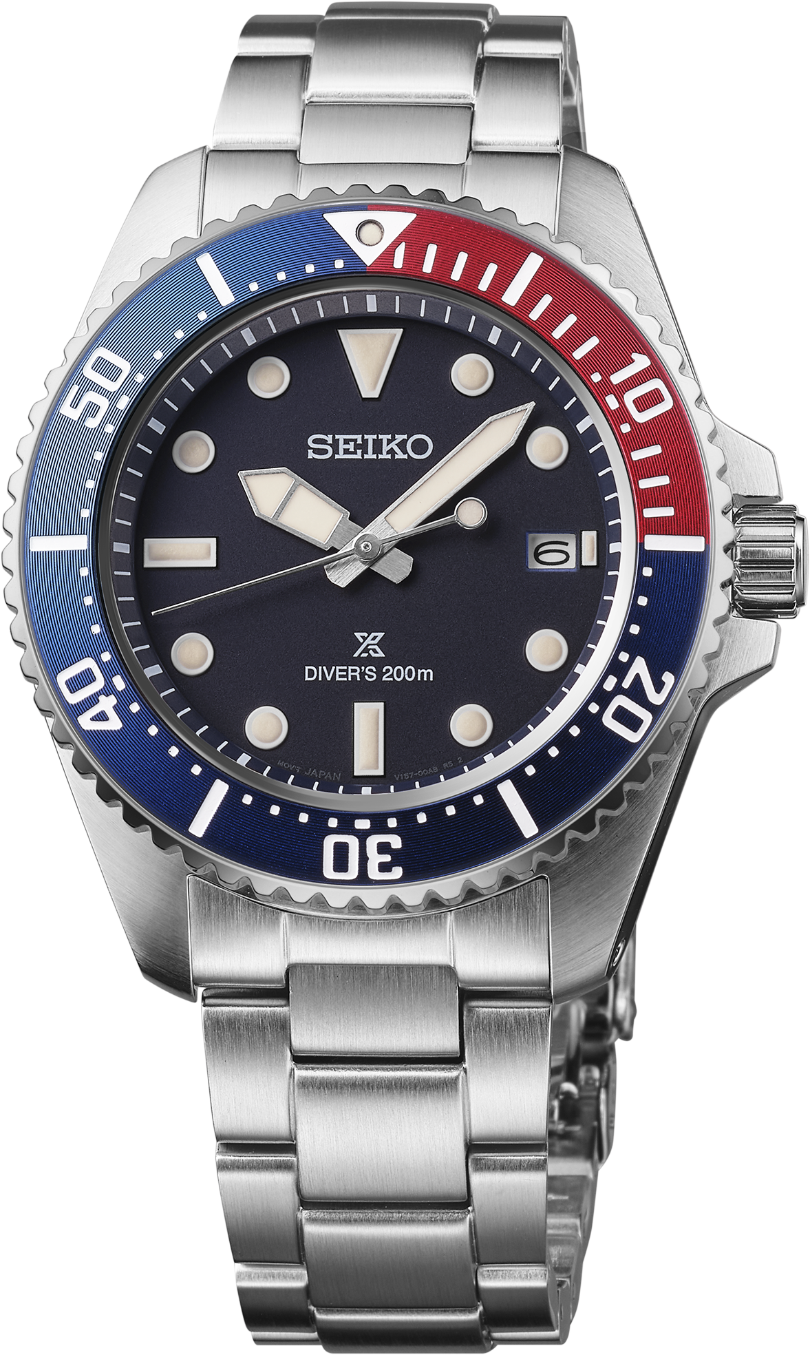 Seiko Prospex Solar Divers 'Blue-Red-Blue'