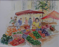 Marché   35x25