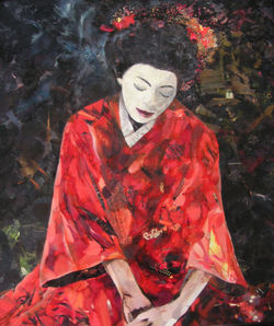 Geisha.  80x60
