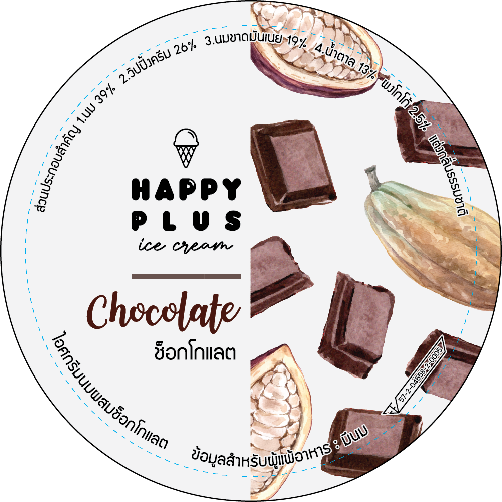 ไอศกรีมนมผสมช็อคโกแลต (Chocolate)