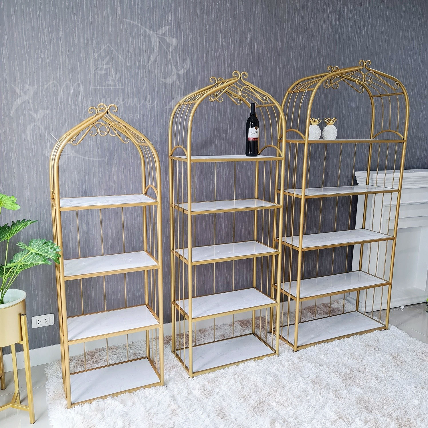 My golden marble vine rack #MMB266