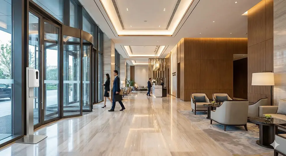 เพิ่มภาพลักษณ์ของสถานที่ และ บ่งบอกว่าสถานที่ให้ความสำคัญกับสุขอนามัย